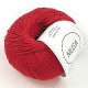 Fine Organic Cotton 30 - fiery red