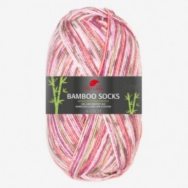 Bamboo Socks 964 - rosa/naranja