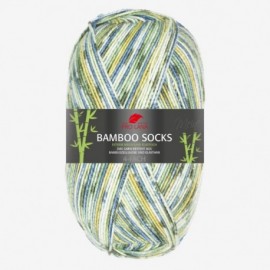 Bamboo Socks 969 - verde/amarillo
