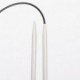 Agujas circulares fijas de 3mm/80cm DROPS BASIC