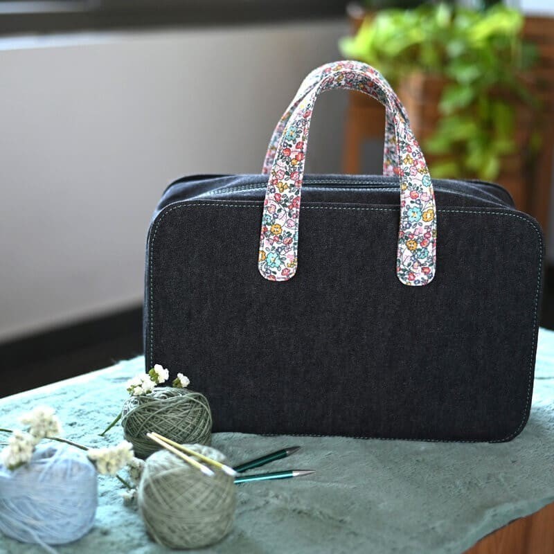 Senshoku - Bolsa-maletín para labores Bloom Doctor Bag de Knit Pro