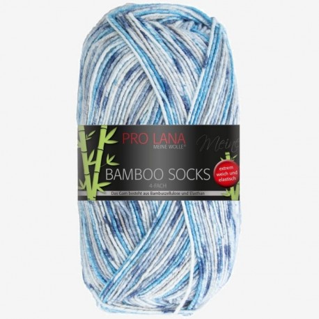 Bamboo Socks 957 - azul claro