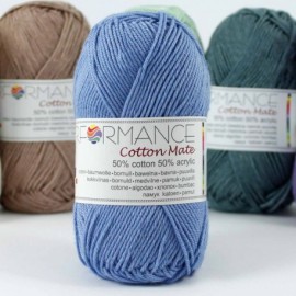 Cotton Mate 0622 - azul/lila